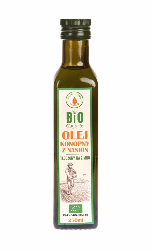 Hemp oil from seeds