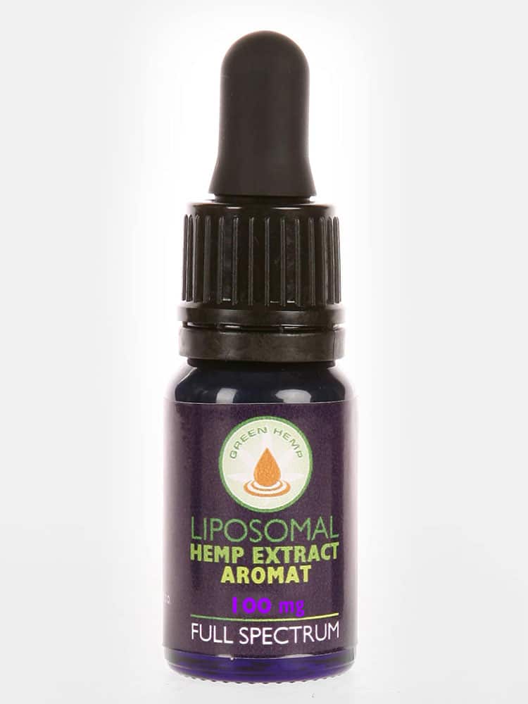 Liposomal Hemp Extract aromat 100mg | www.GreenHemp.pl