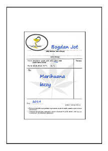 Marihuana leczy