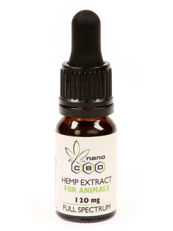 Nano CBD for animals 120mg 10ml | www.GreenHemp.pl