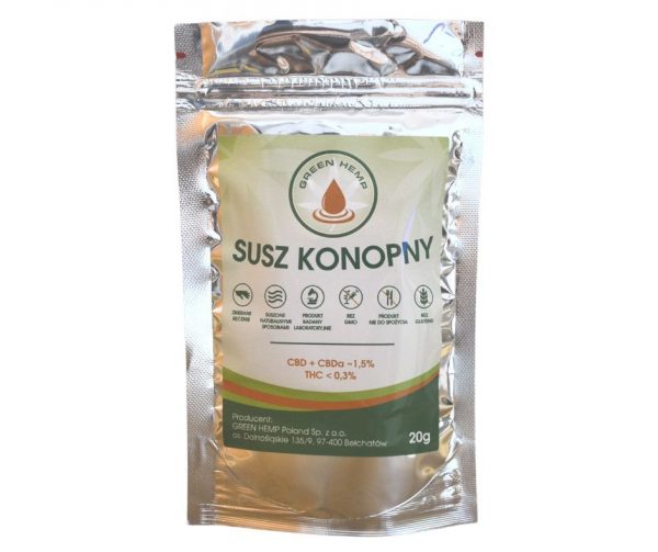 susz konopijny greenhemp | www.greenhemp.pl